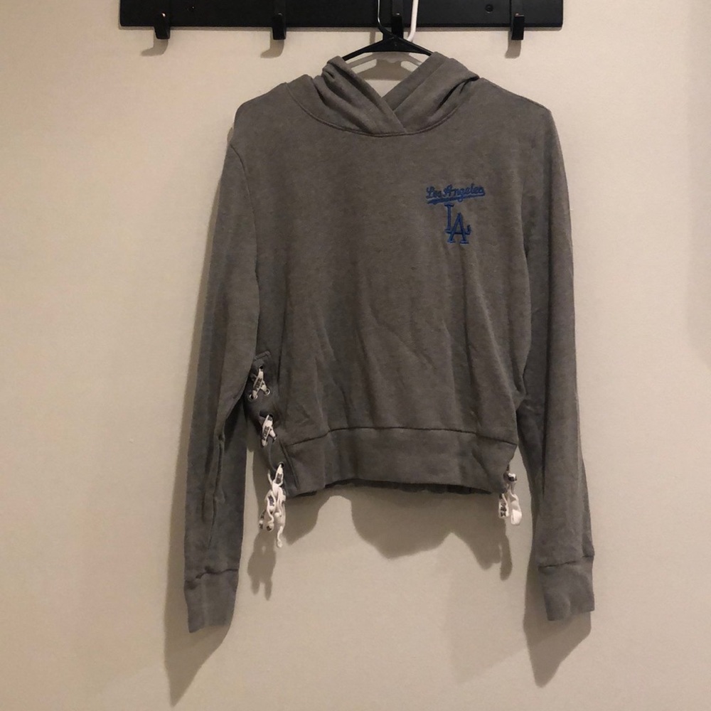 PINK la dodgers sweater top